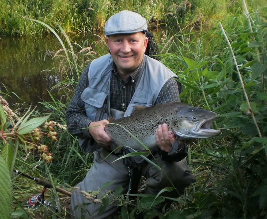 Havørred 74 Cm. 4,75 Kg. Fanget I Sneum Å