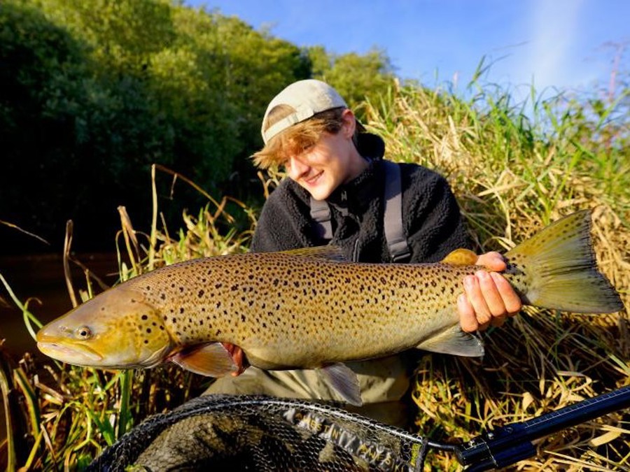 Simon Øland Sneum Å Havørred 70 Cm. 4,5 Kg. (1)